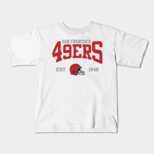 Retro San Francisco Football Kids T-Shirt